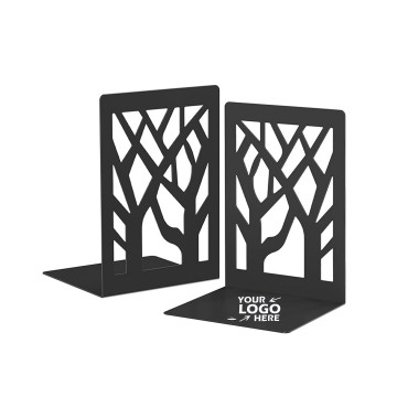 Black Tree Book Ends